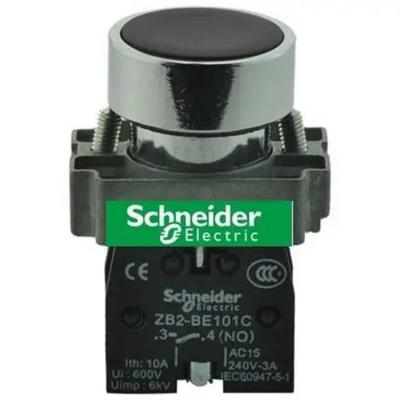 施耐德平头按钮XB2BA21C=ZB2BA2C+ZB2BZ101C XB2B系列 平头按钮套装