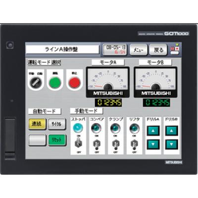 三菱触摸屏GOT SIMPLE系列人机界面GS2107-WTBD-N