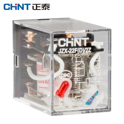 正泰电器 JZX-22F 小型中功率电磁继电器 JZX-22F(D)/2Z 插 AC220V