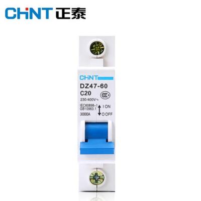 CHINT/正泰电器 DZ47-60 1P C15 微型断路器 12只/盒，180只/箱