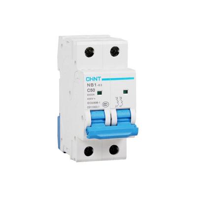 CHINT/正泰电器 NB1-63DC 2P C6A DC250V 10kA(R) 微型断路器 6只/盒，90只/箱